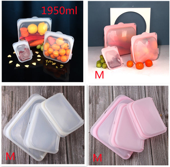 Eco-Friendly Silicone Food Storage Bag