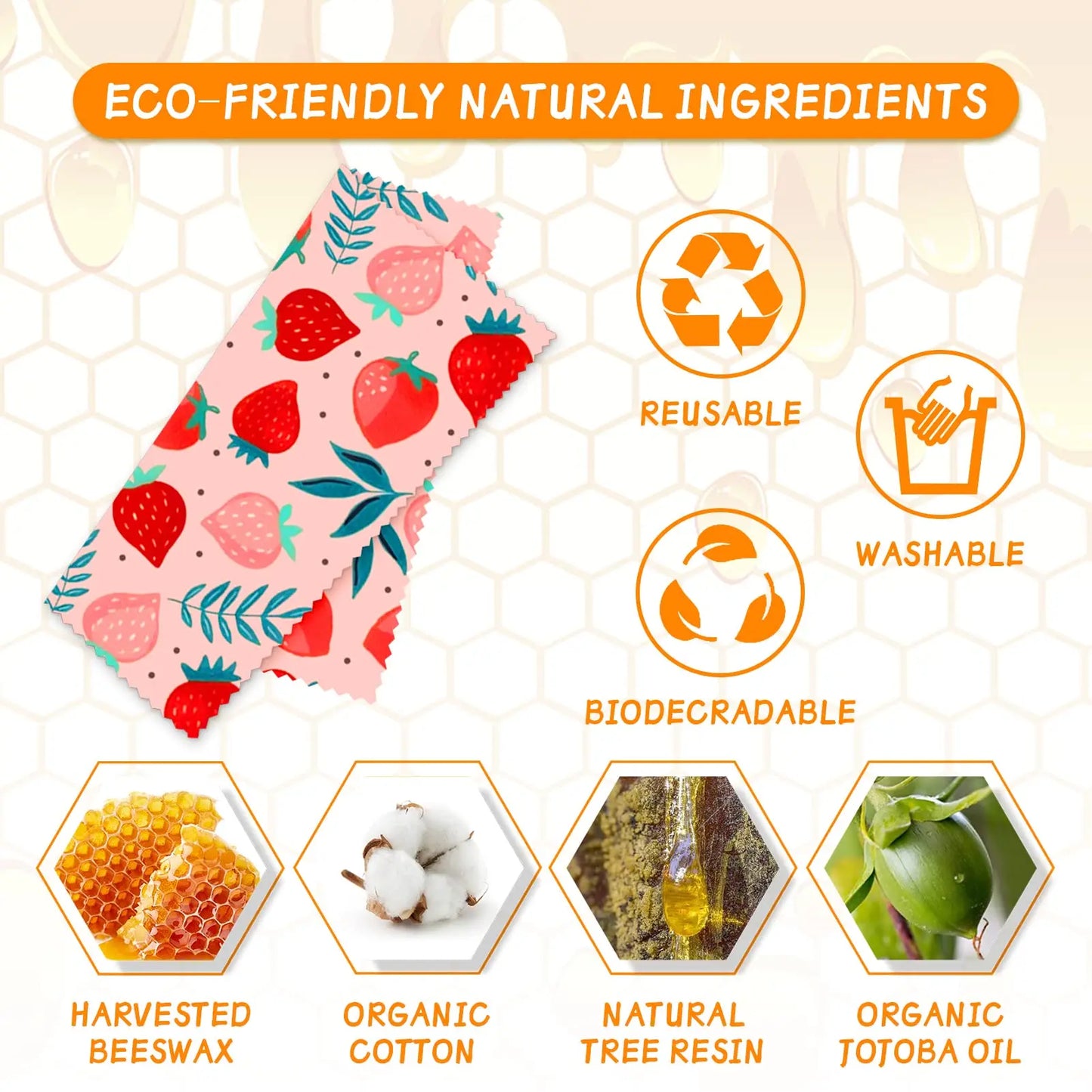 Daily Wraps Reusable Beeswax Cover