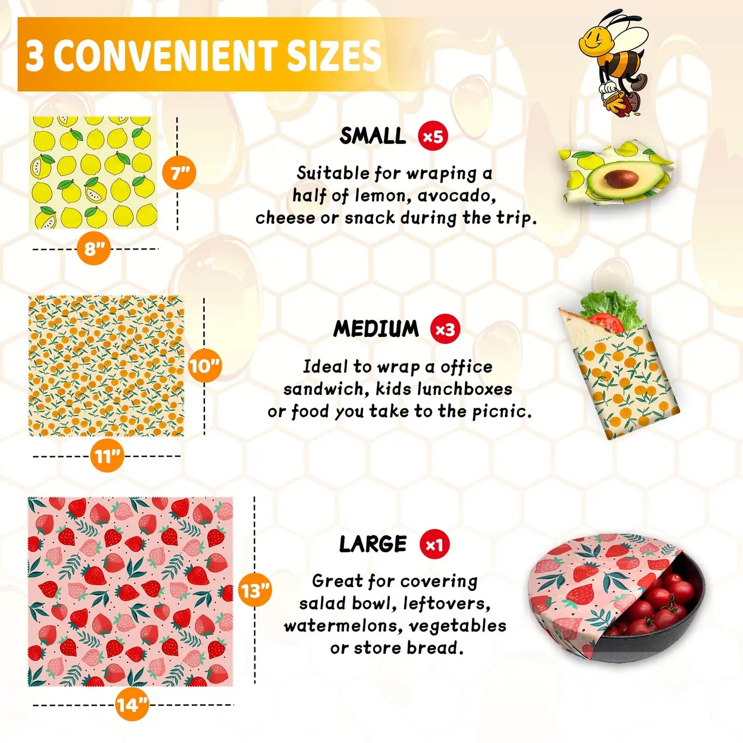 Daily Wraps Reusable Beeswax Cover